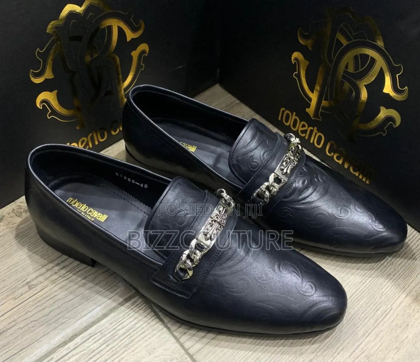 Original Italian Roberto Cavalli Loafers Available in Store