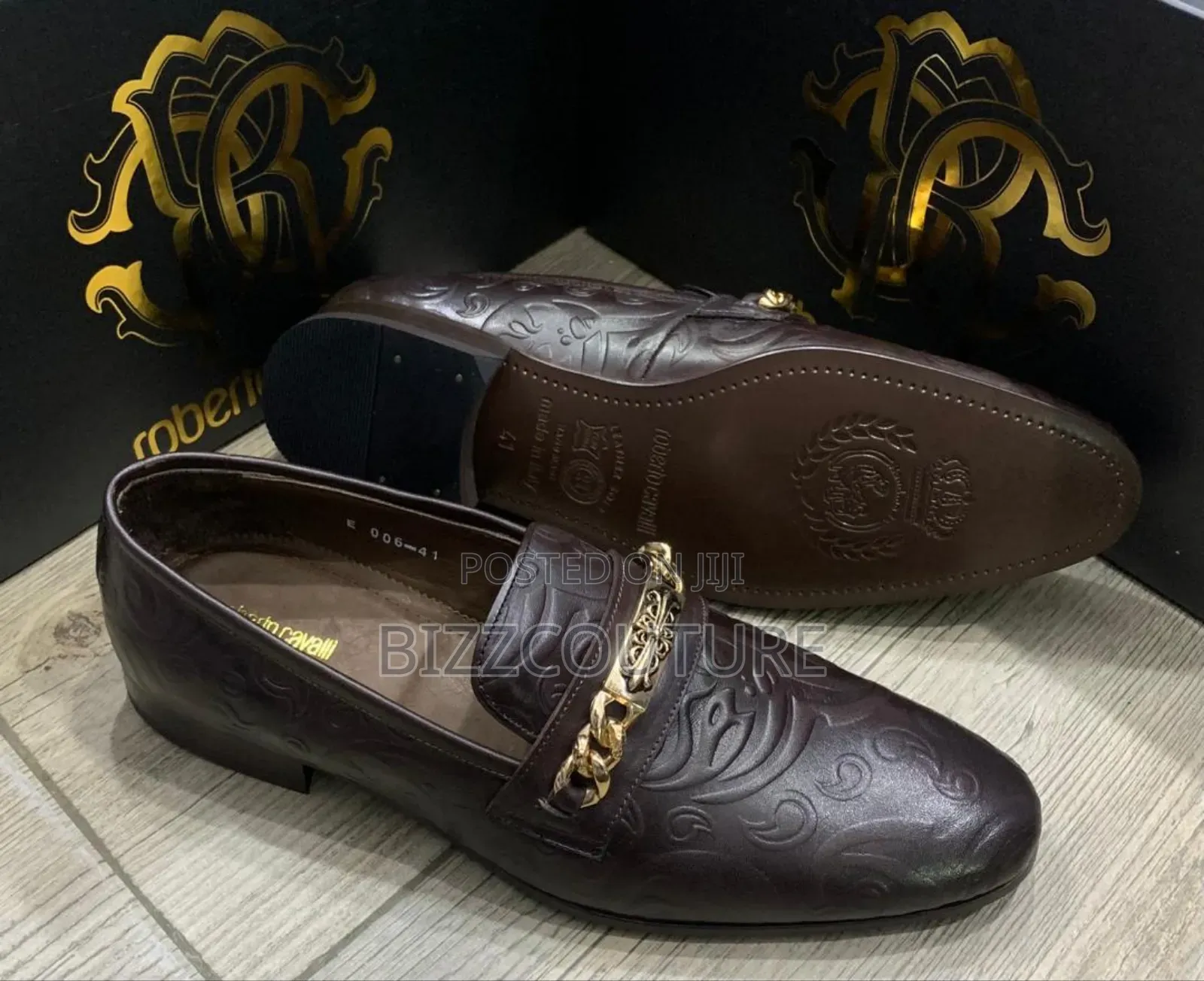 Original Italian Roberto Cavalli Loafers Available in Store