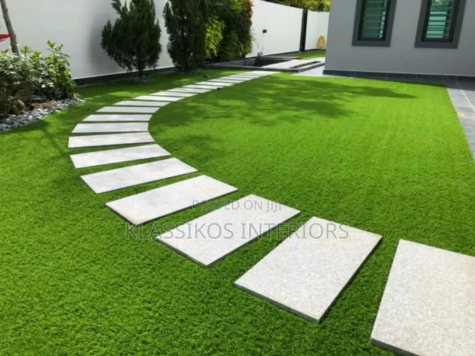Quality Green Artificial Carpet Grass (Garden) )Ko£)