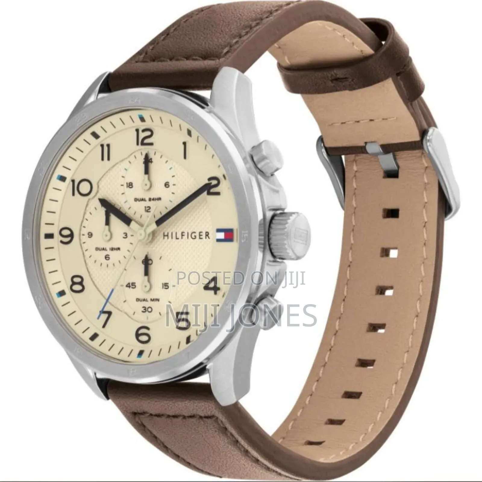 Tommy Hilfiger Brown Leather Watch