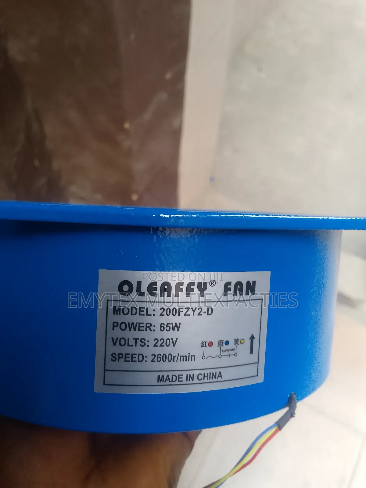 Oleaffy Fan 200fzy2-D 8inches