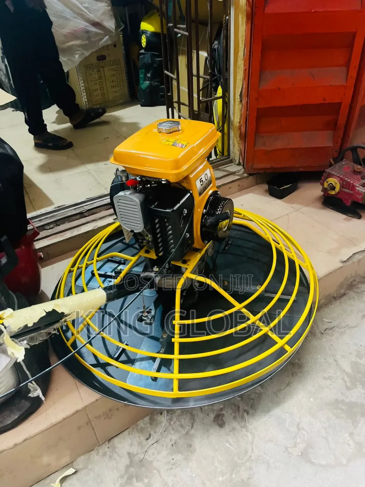 Power Trowel With Robin Ey20 Engine and 5hp Gasoline 14"