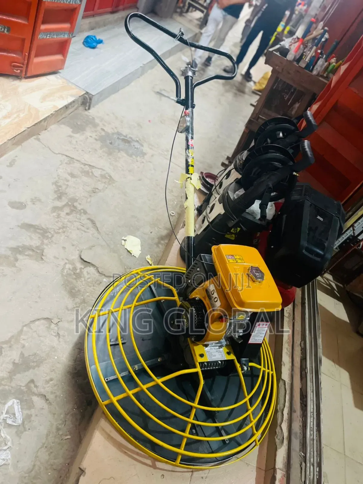 Power Trowel With Robin Ey20 Engine and 5hp Gasoline 14"