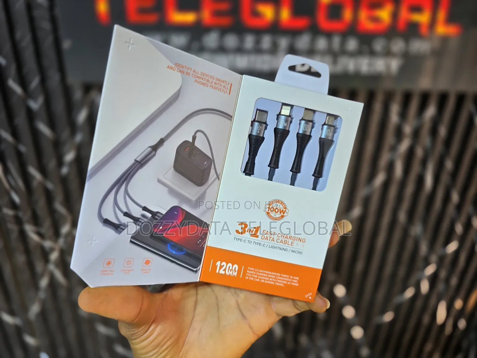 Ldnio Lc94c 100W Fast Charging Data Cable