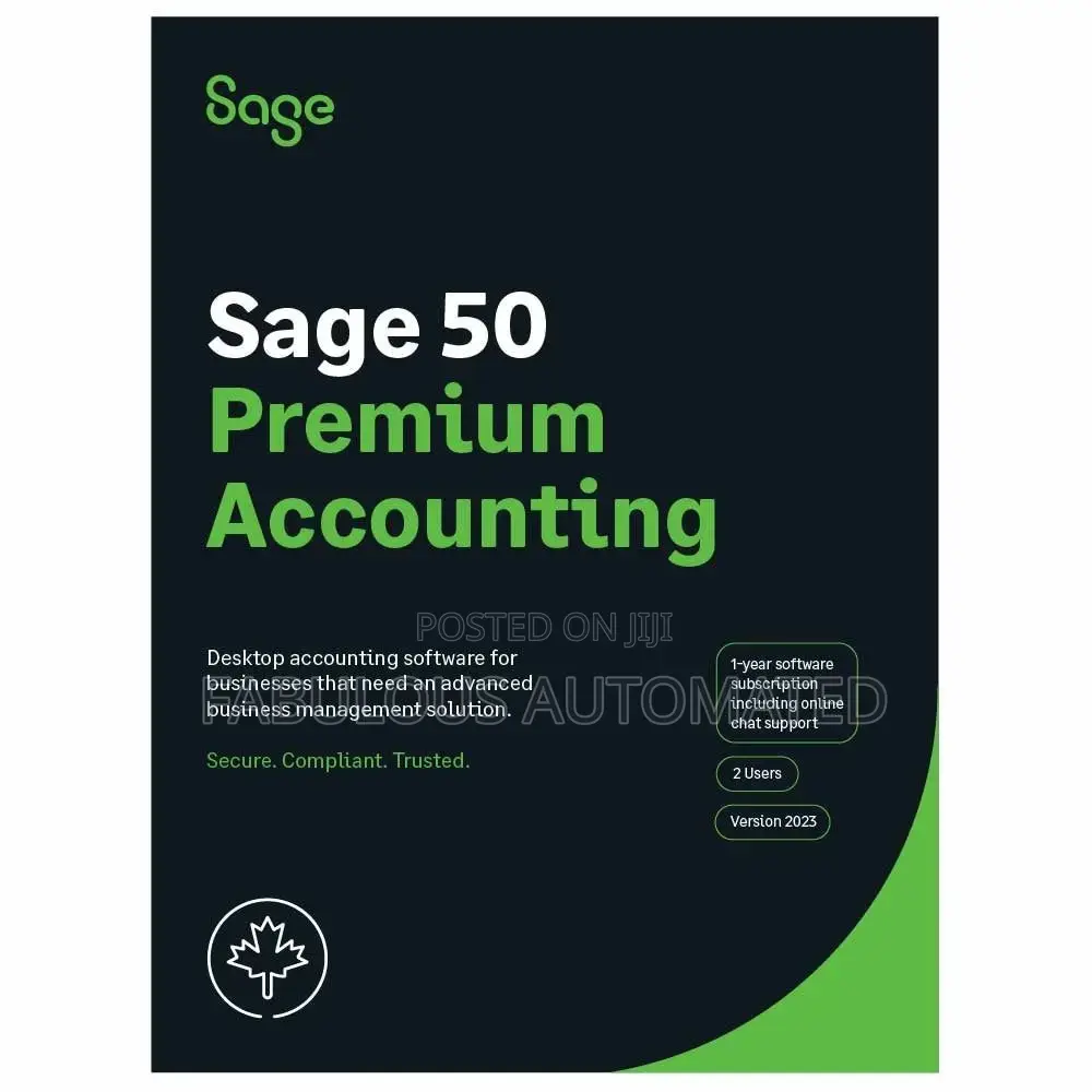 Sage 50 Premium Accounting 2022 (5 Users) Perpetual License