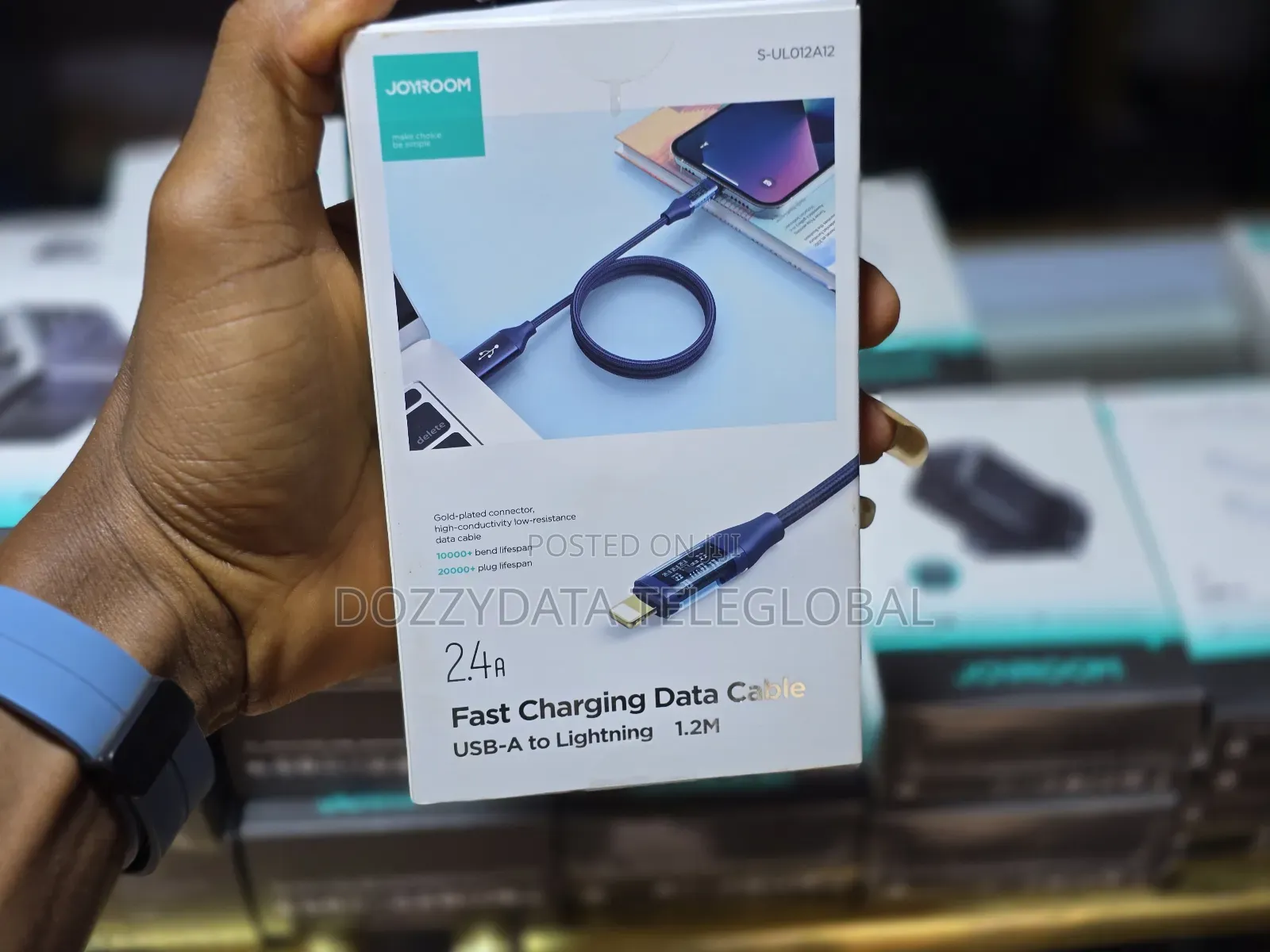 JOYROOM 2.4a Fast Charging Data Cable USB-A to Lightning