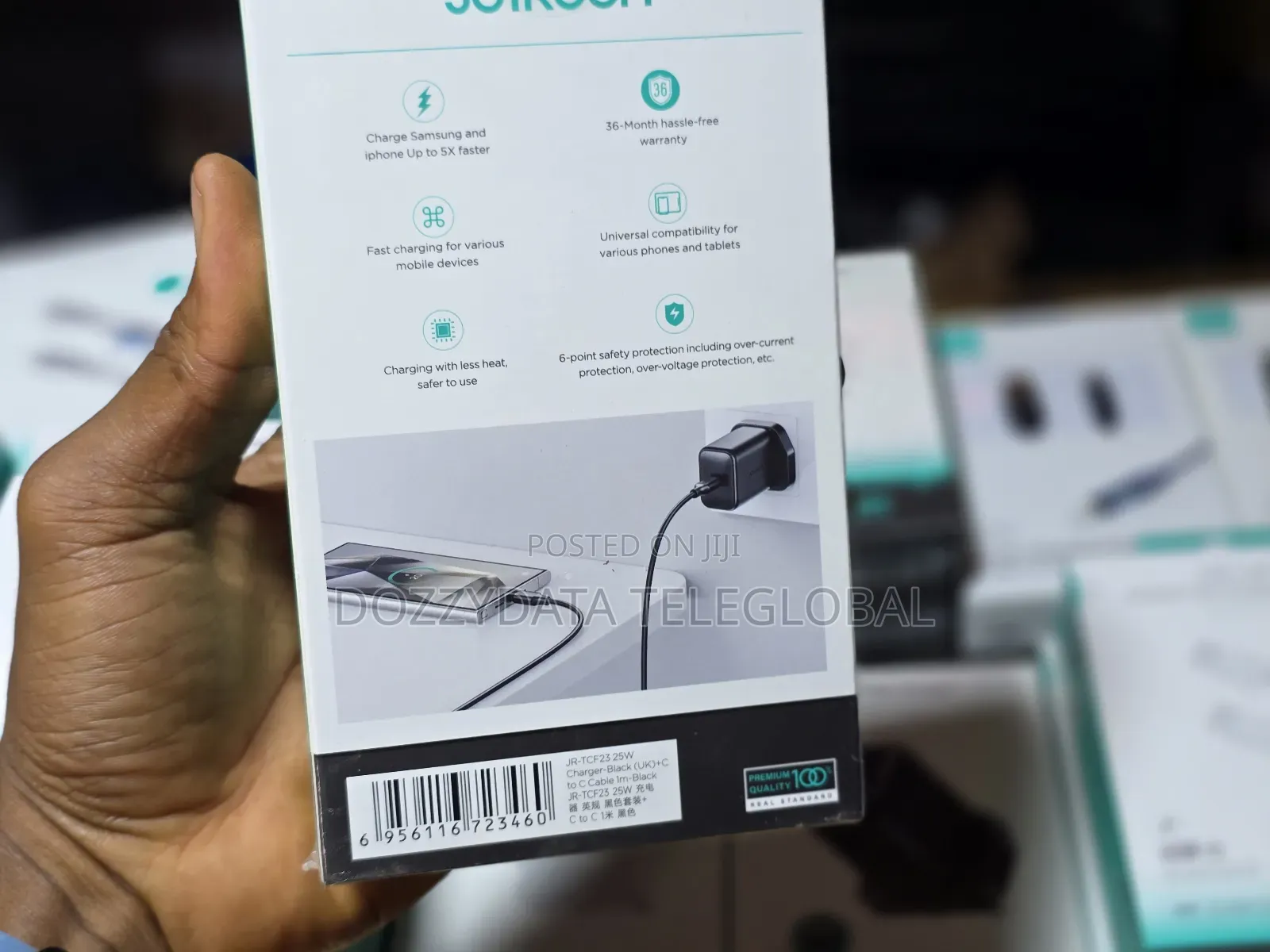 Joyroom 25W Fast Charger 1m Type-C to Type-C Data Cable