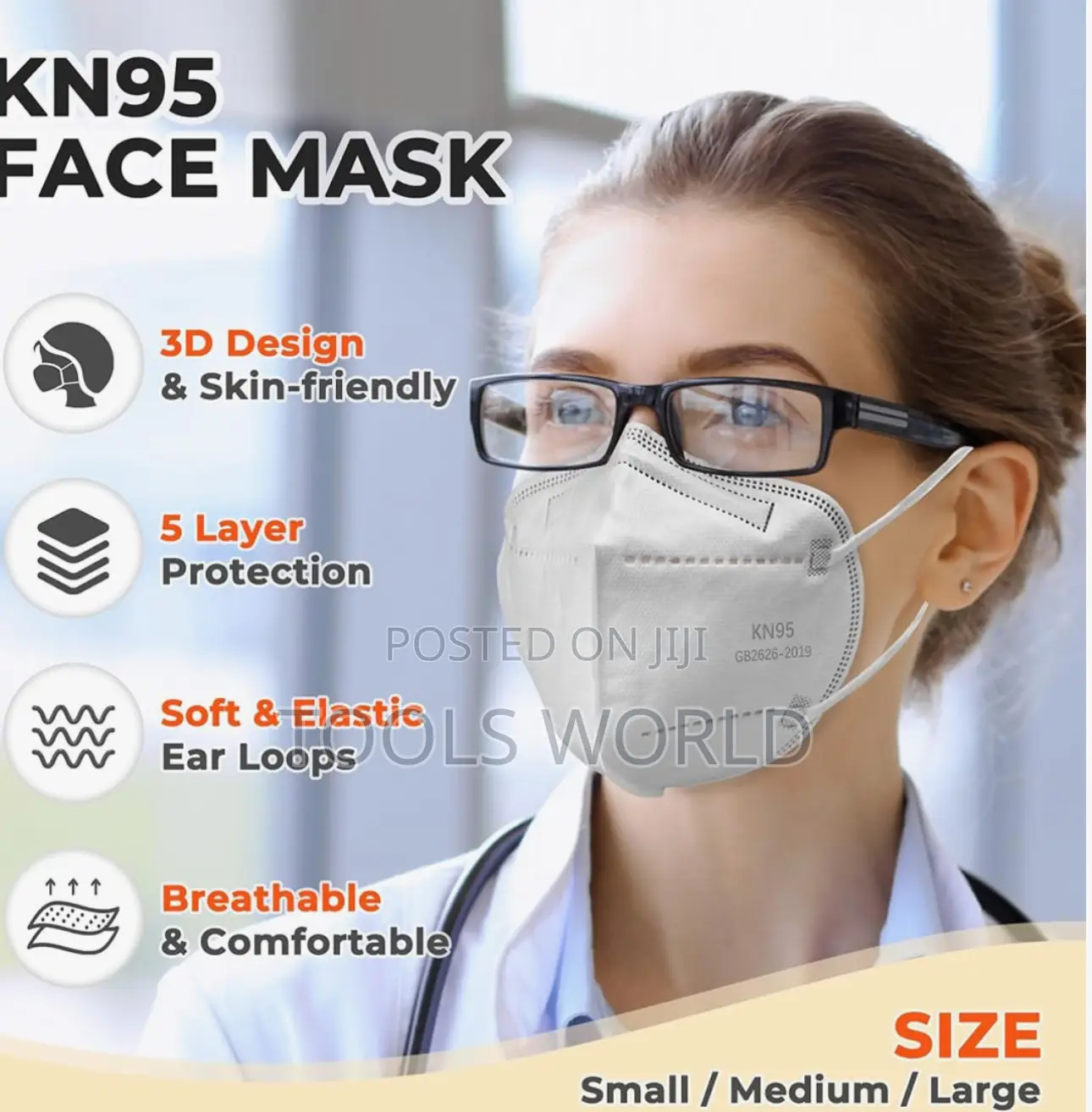 KN95 Nose Mask 10pcs