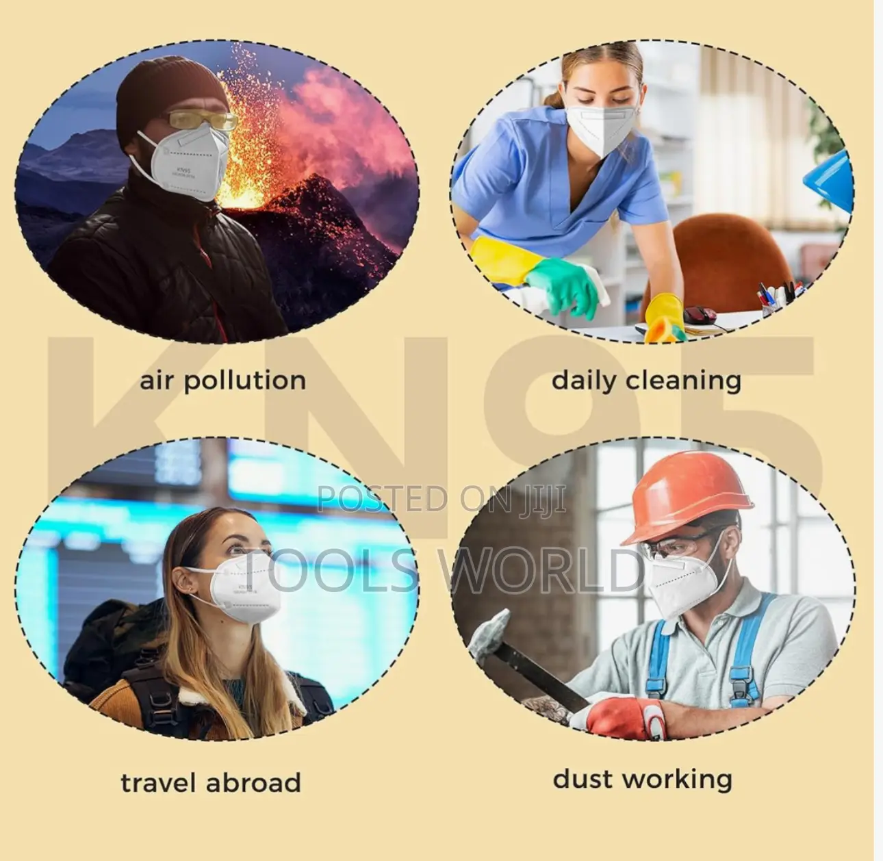 KN95 Nose Mask 10pcs