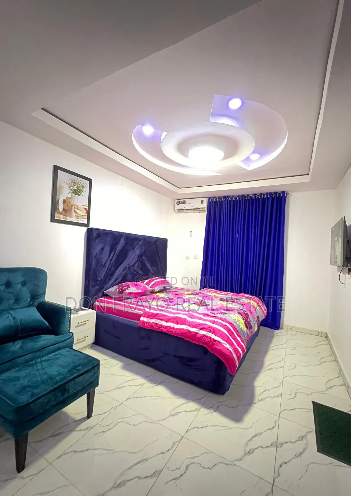 Exquisite 4 Bedrooms Duplex Service Apt at Akala Express