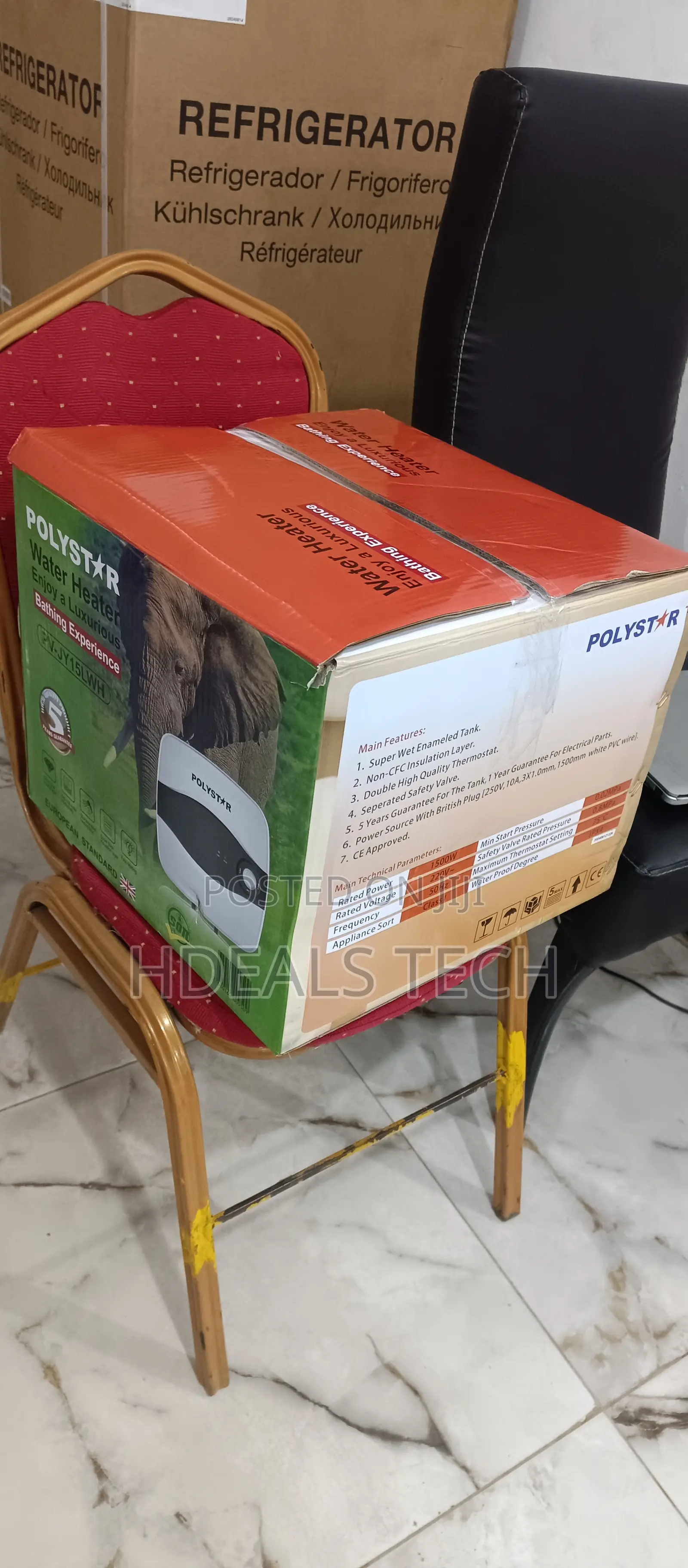 Operation for Peacefulhome Polystar Water Heater Pv-Jy15lwh