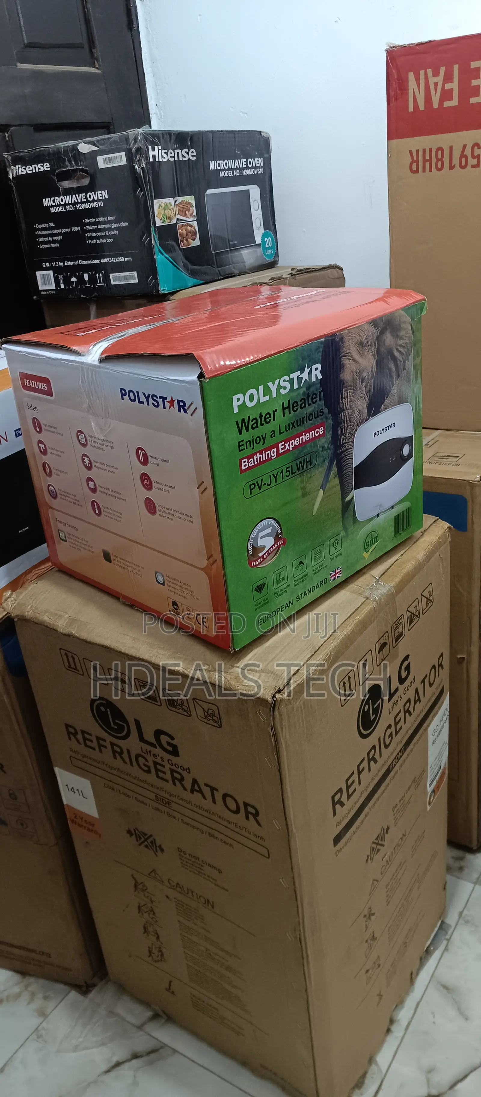ENERGYWAVE Polystar Water Heater PV-JY15LWH