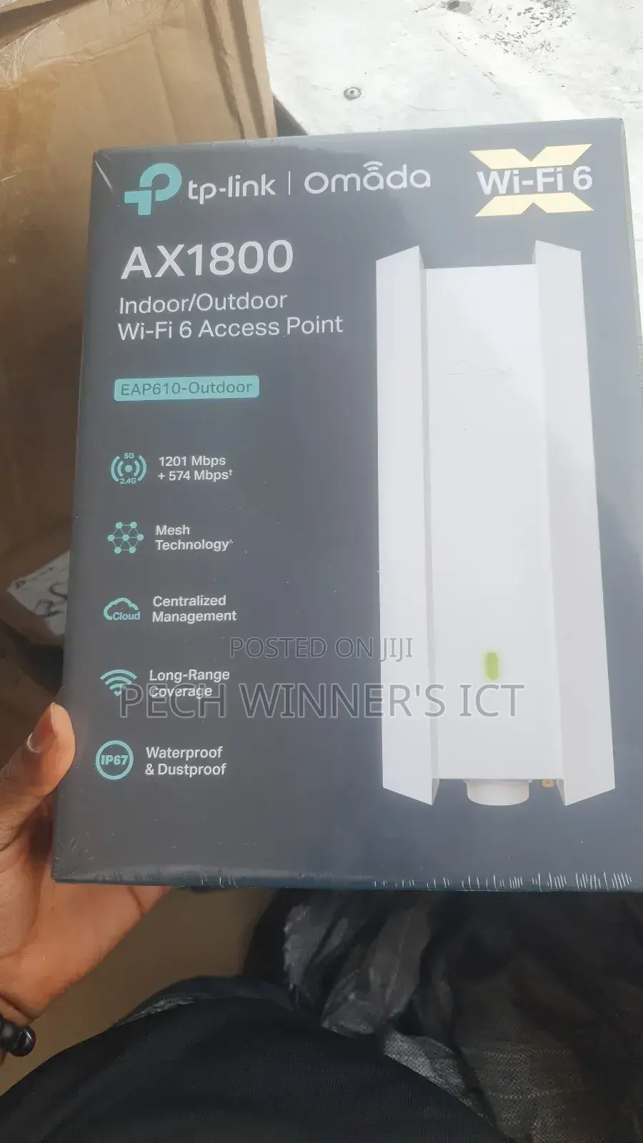 Tp Link Wifi 6 Outdoor Access Point.