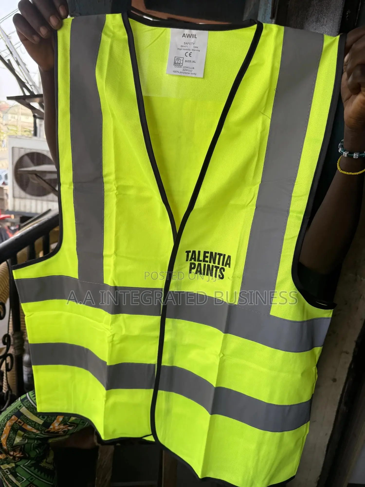Safety Jacket With Quality Printing
