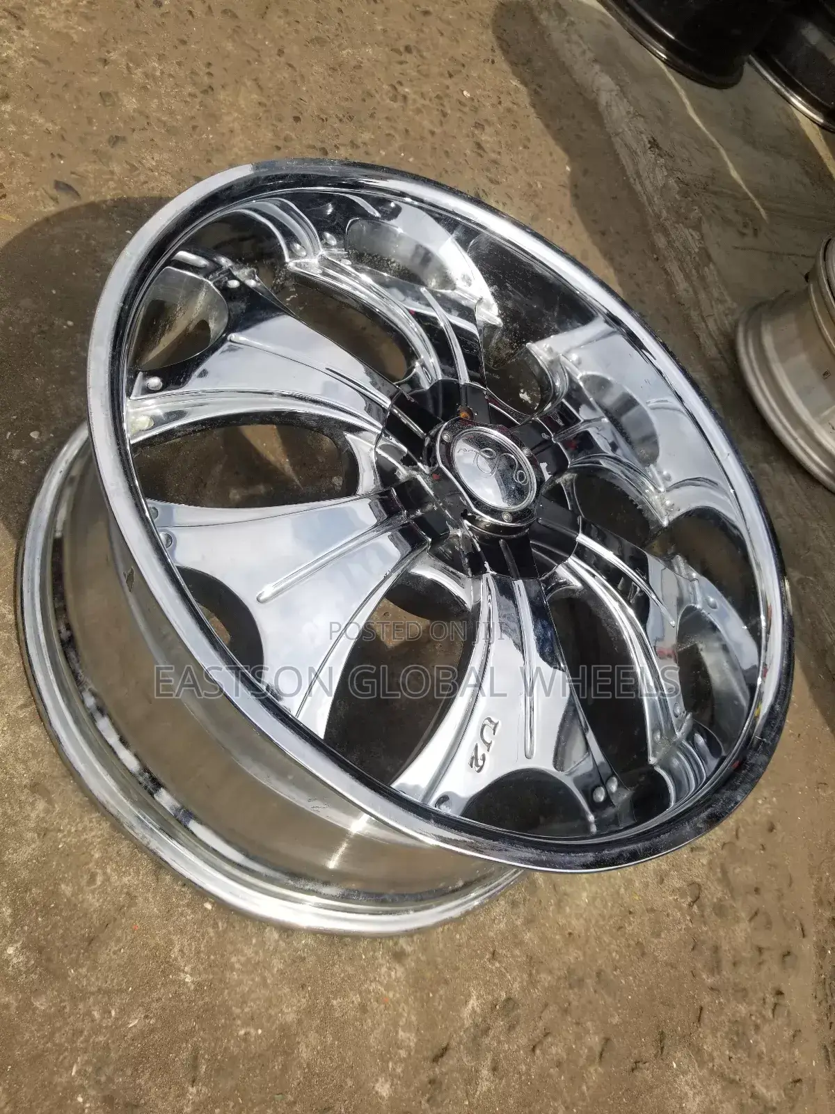 22 Inches Original Chrome Alloyed Rim