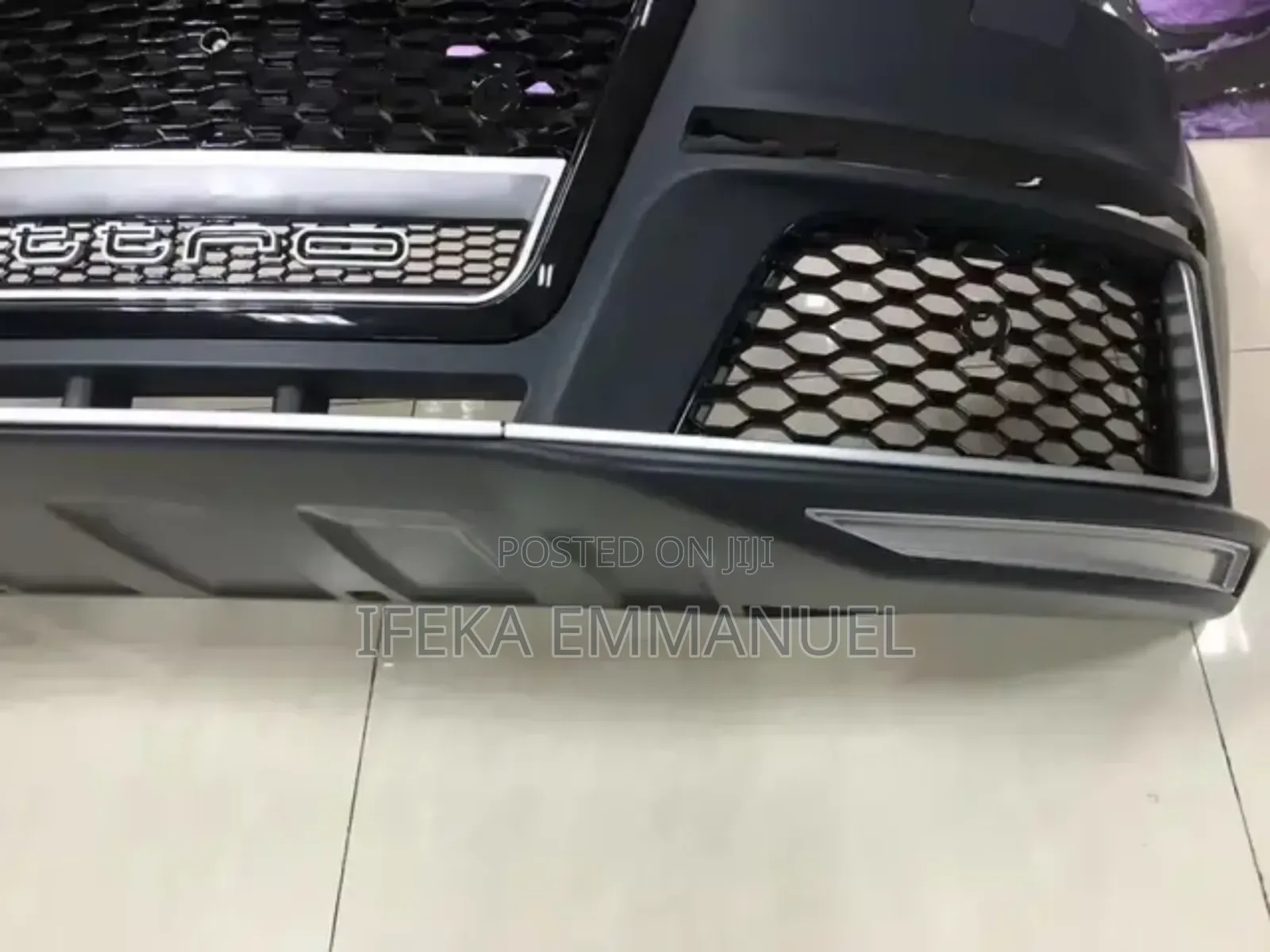 Quattro Front Bumper Audi Q7 2014
