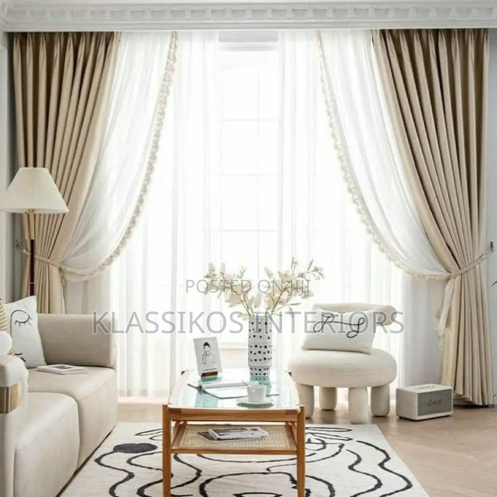 Executive Curtains in Turkish Fabric (Y-Xc)