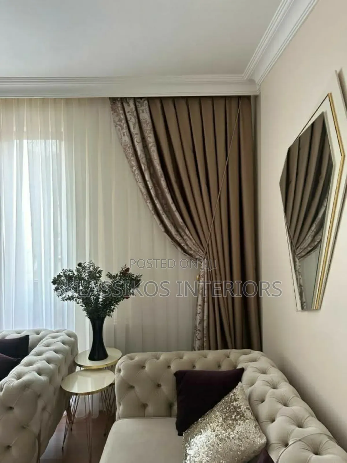 Smart Curtains for Sharp Interiors (Ok-34)