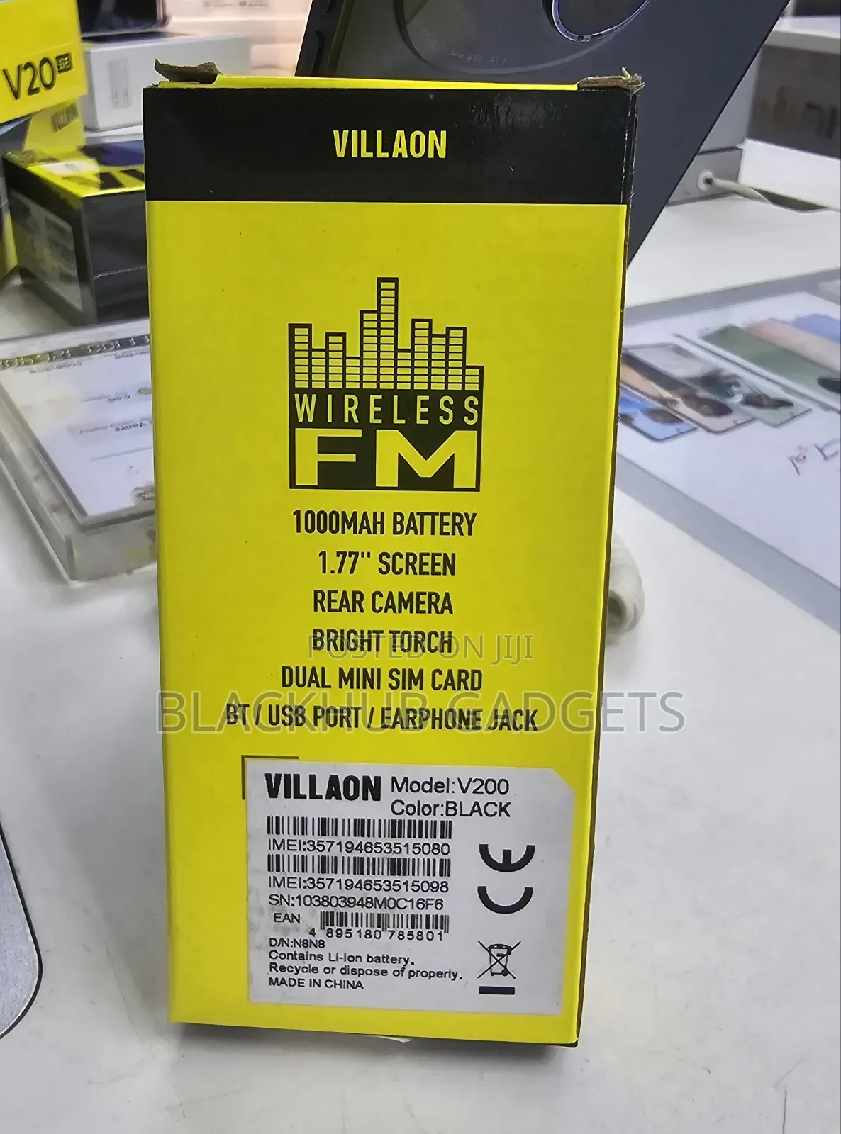 New Villaon V5606 Black