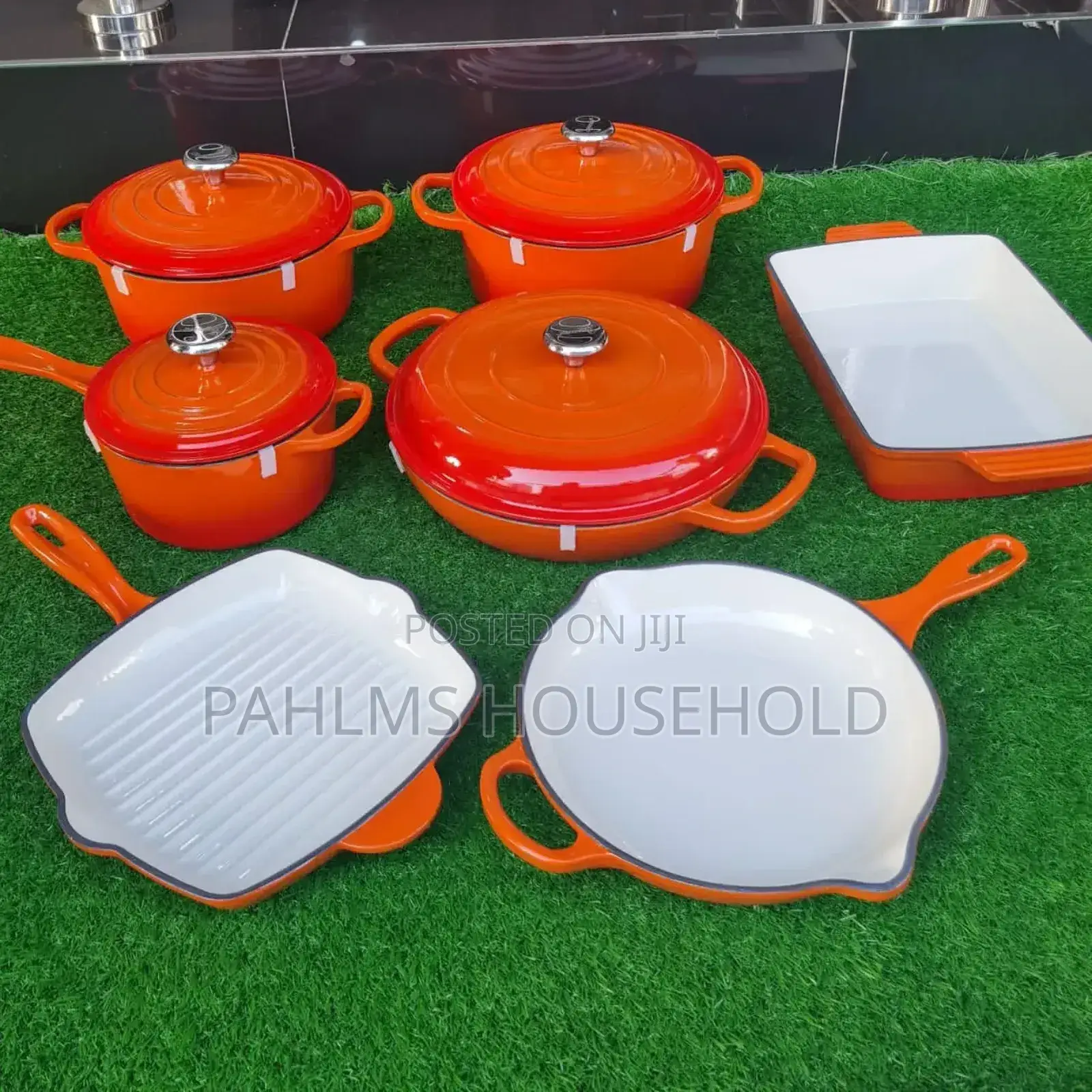 Cast Iron Casserole Dish Set