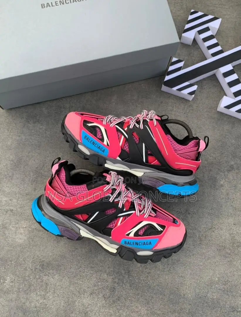 Balenciaga Track 1 Runner Pink Sneakers Highest Quality