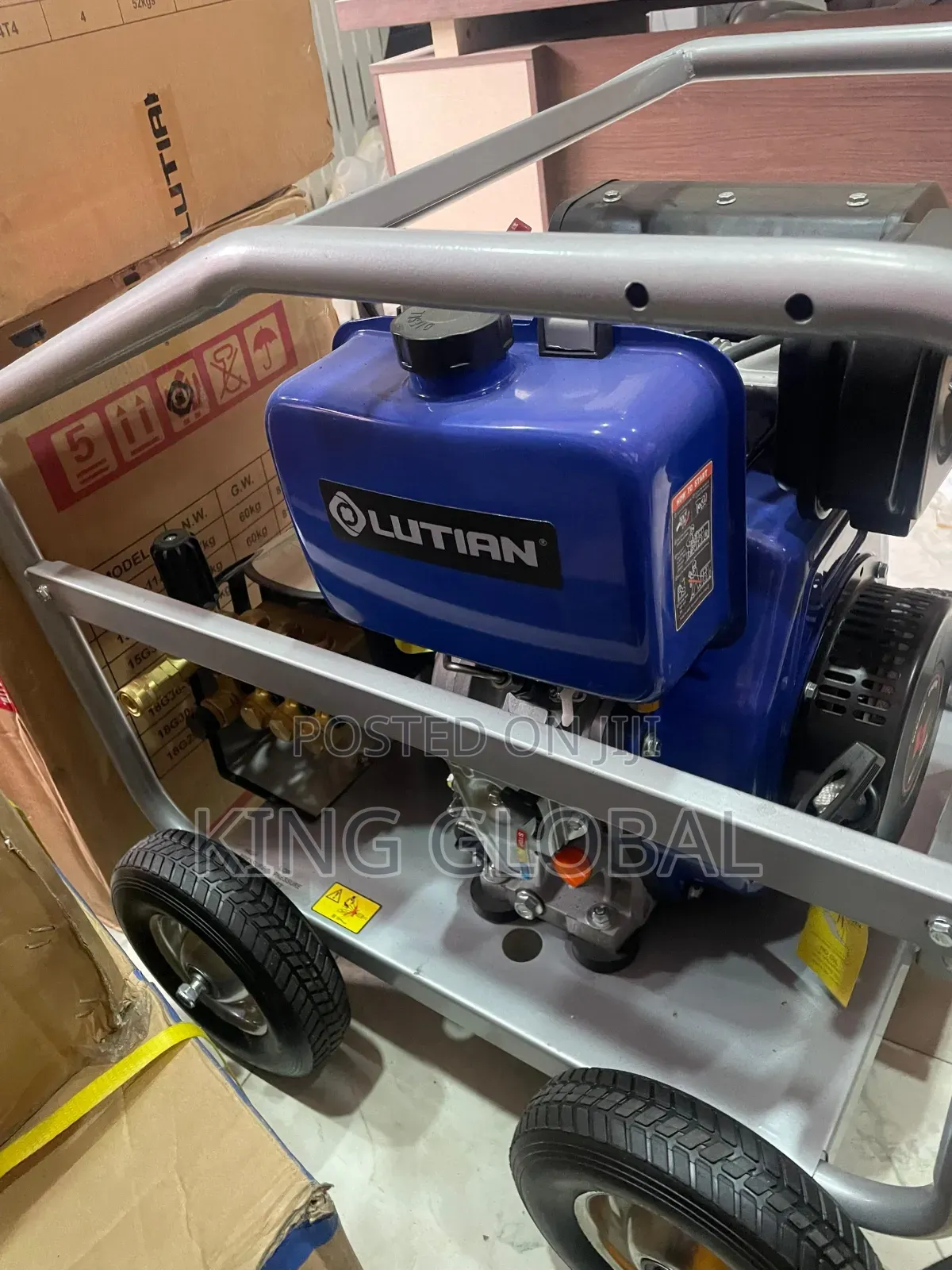 Original Lutian 13hp Diesel Pressure Washer Machine
