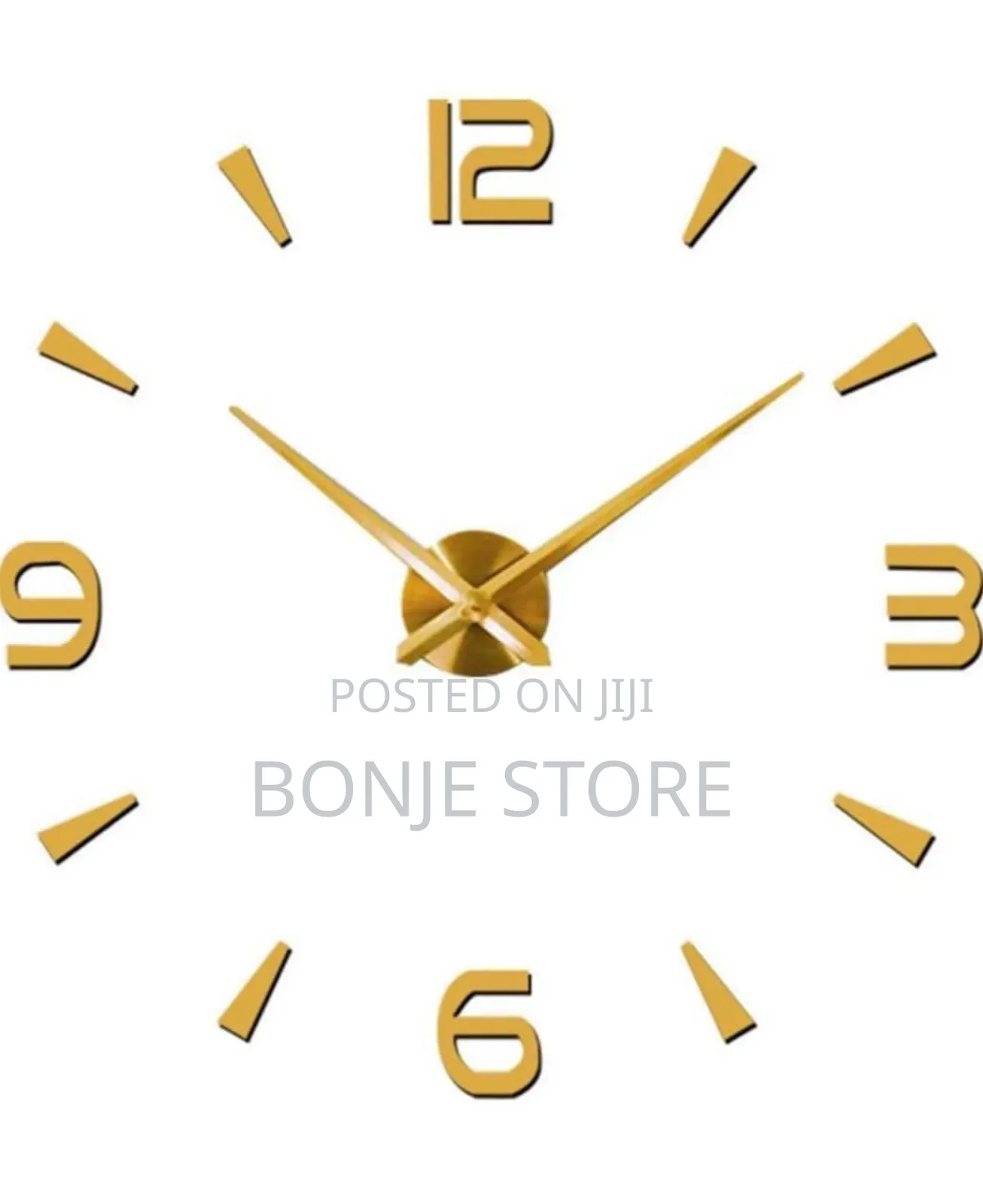 3d Diy Clock!
Number + Word Design
- 
Size: 120cm