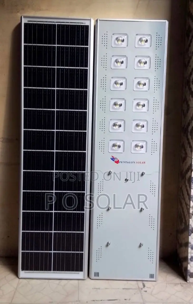 P O Pentagon 12 Eyes Industrial Solar Street Lights