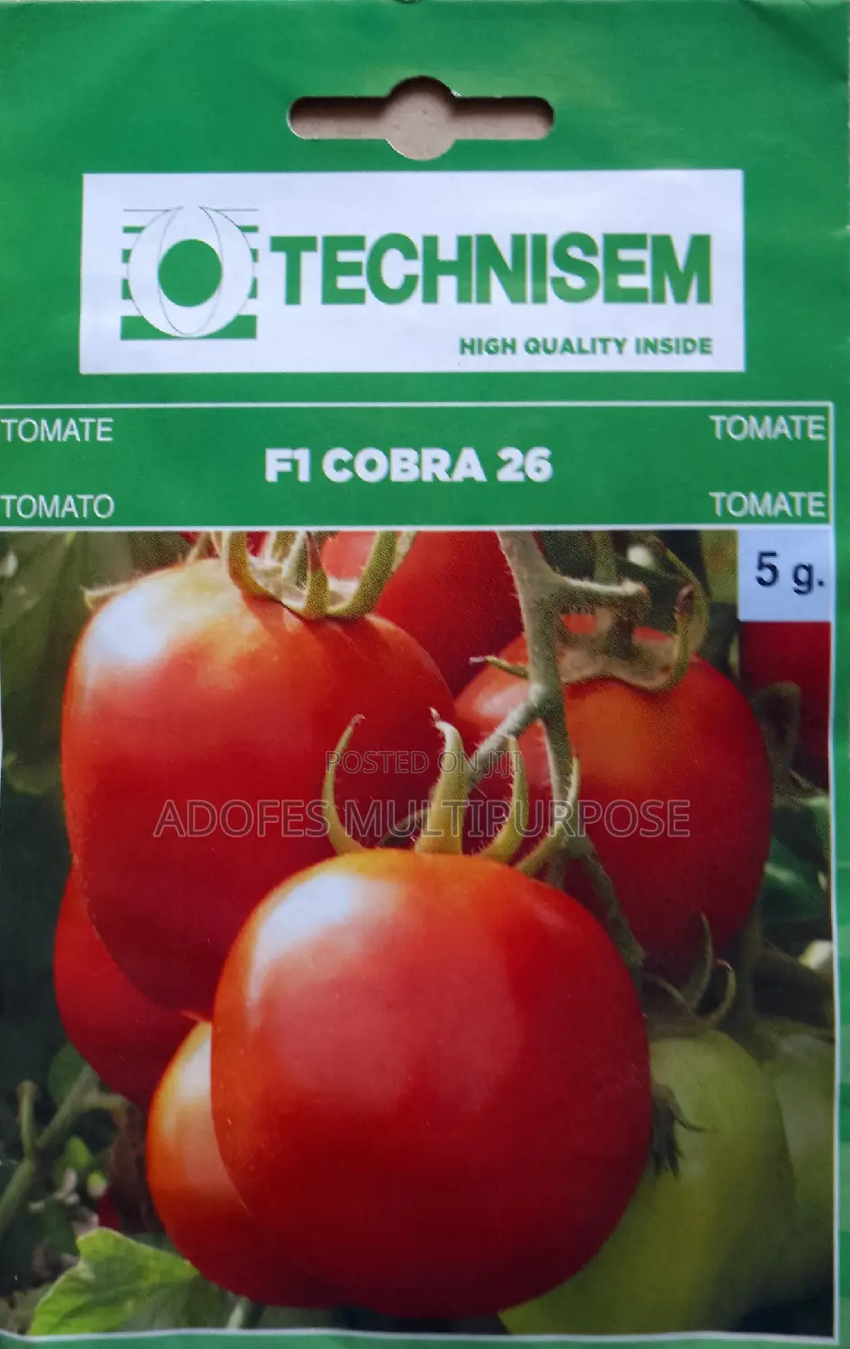 F1 Tomatoes Seeds Cobra 26 5g