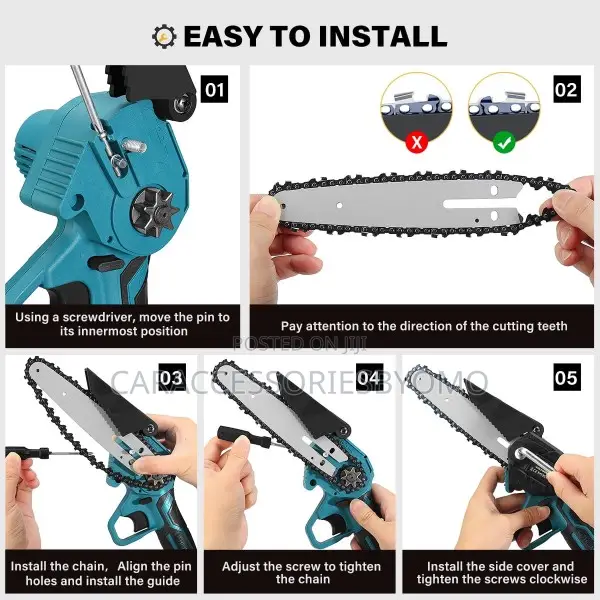 Rechargeable Trimming,Cutting and Sewing Chain Machine