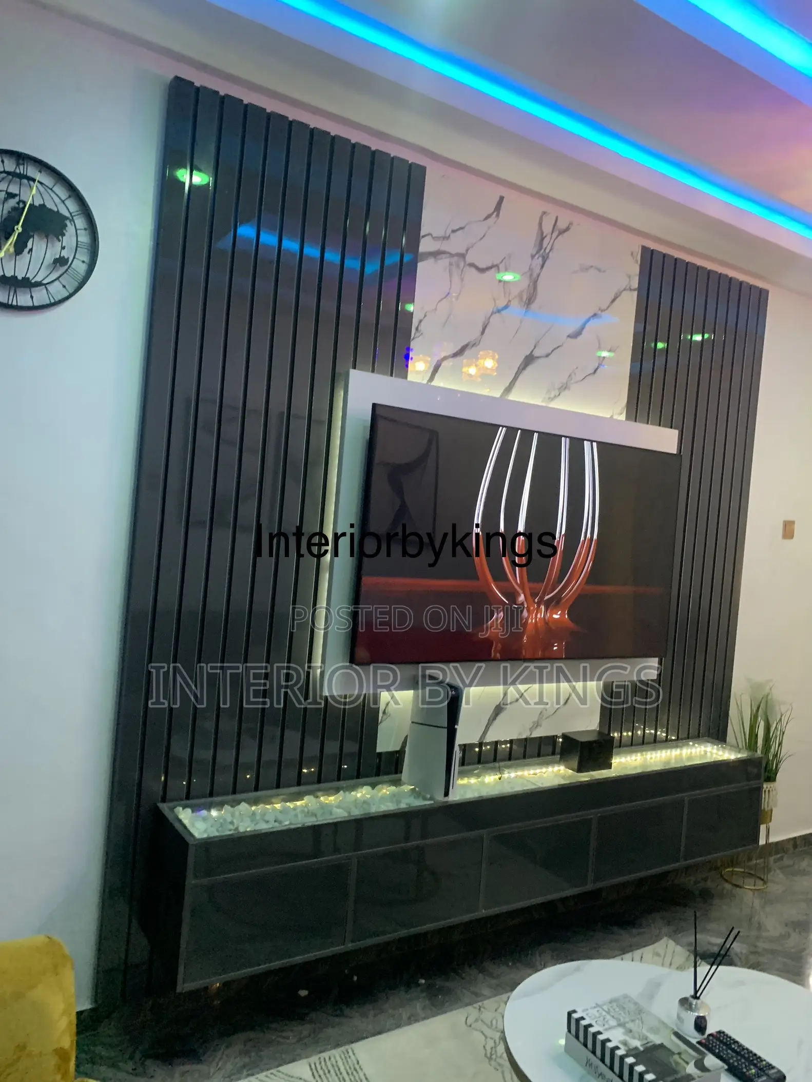 TV Wall Unit 9ft by 10ft Can Be Made in Ur Measurements