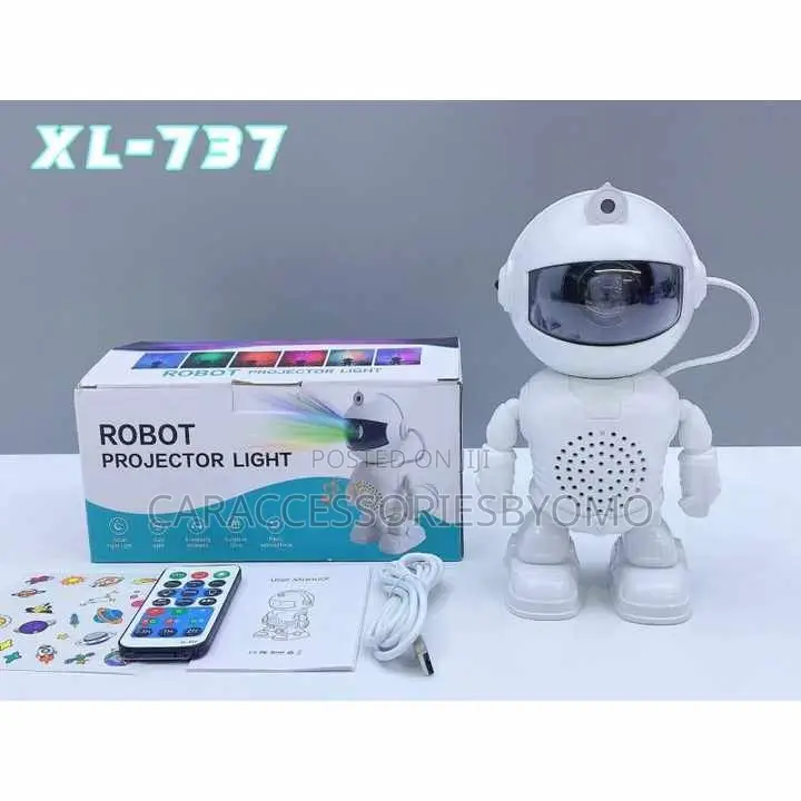 Robot Projection Light Bluetooth Speaker
