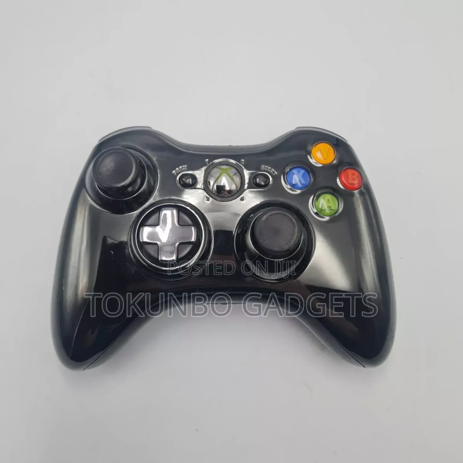 Microsoft Xbox 360 Limited Edition Chrome Black Controller
