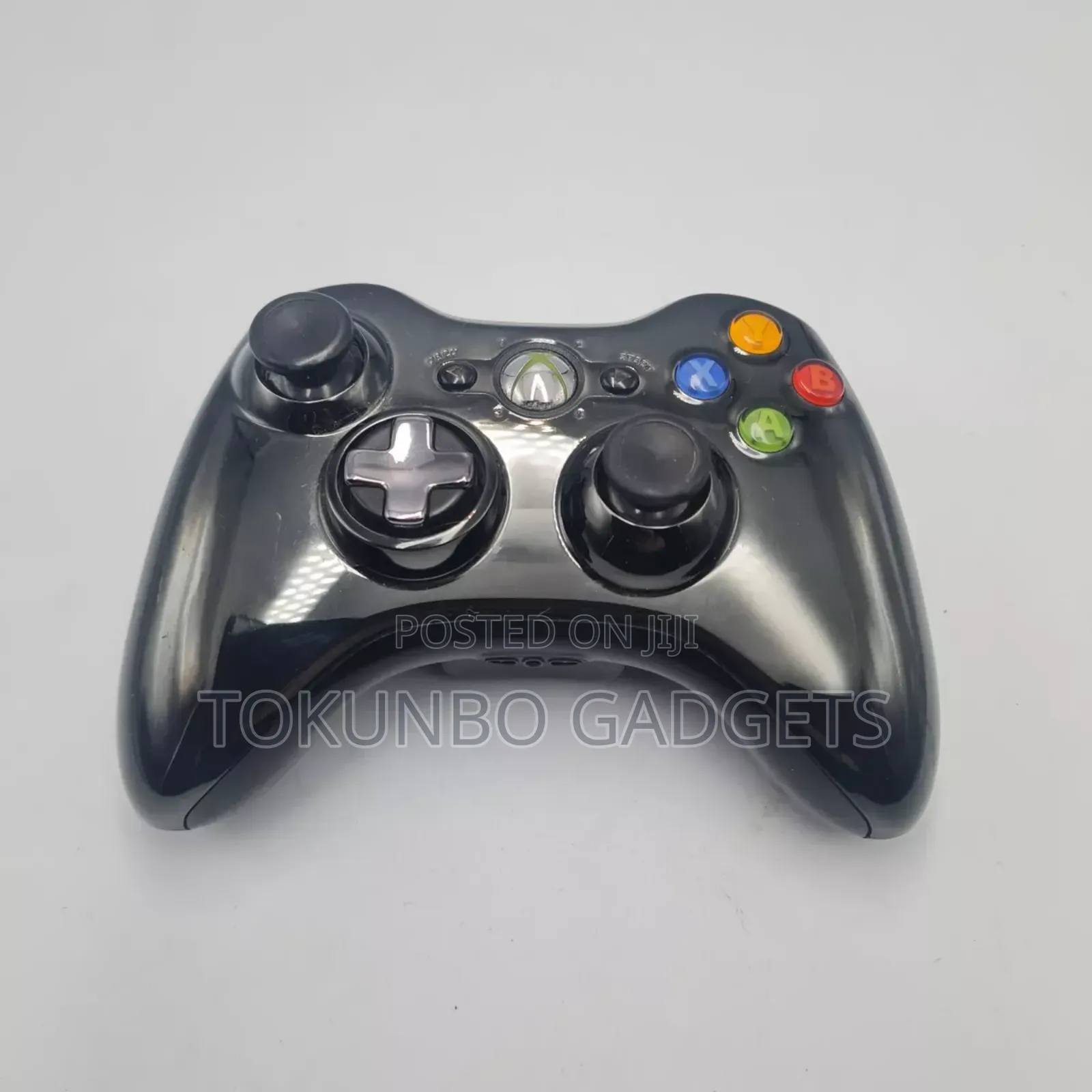Microsoft Xbox 360 Limited Edition Chrome Black Controller