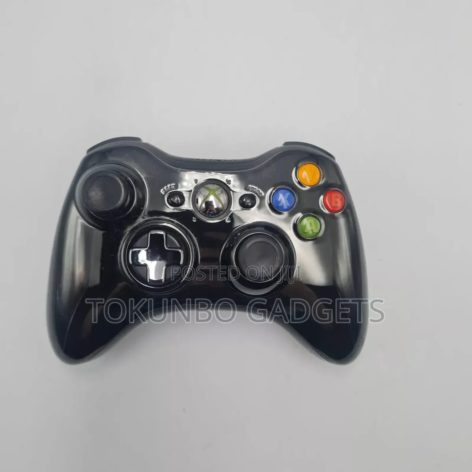 Microsoft Xbox 360 Limited Edition Chrome Black Controller
