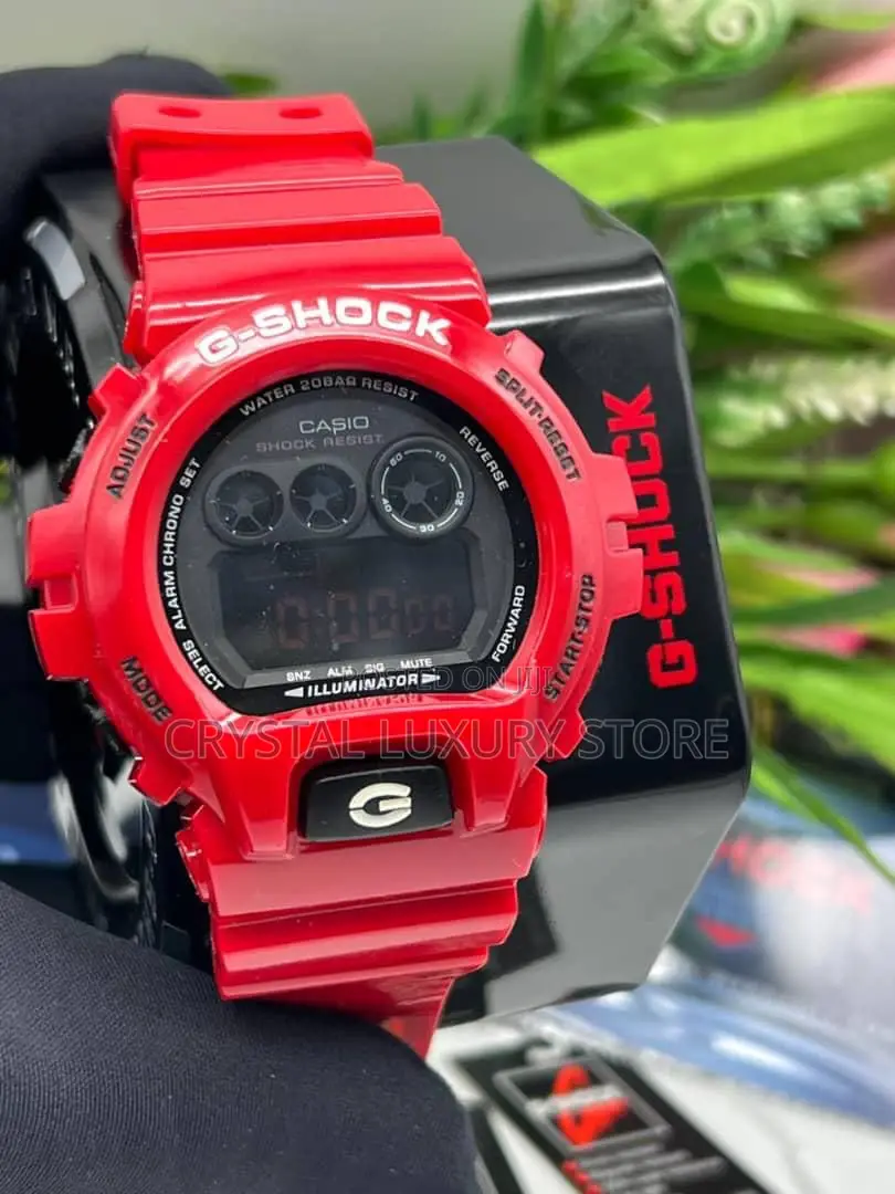 G-Shock Casio Quality Luxury Men Rubber Strap Wristwatch