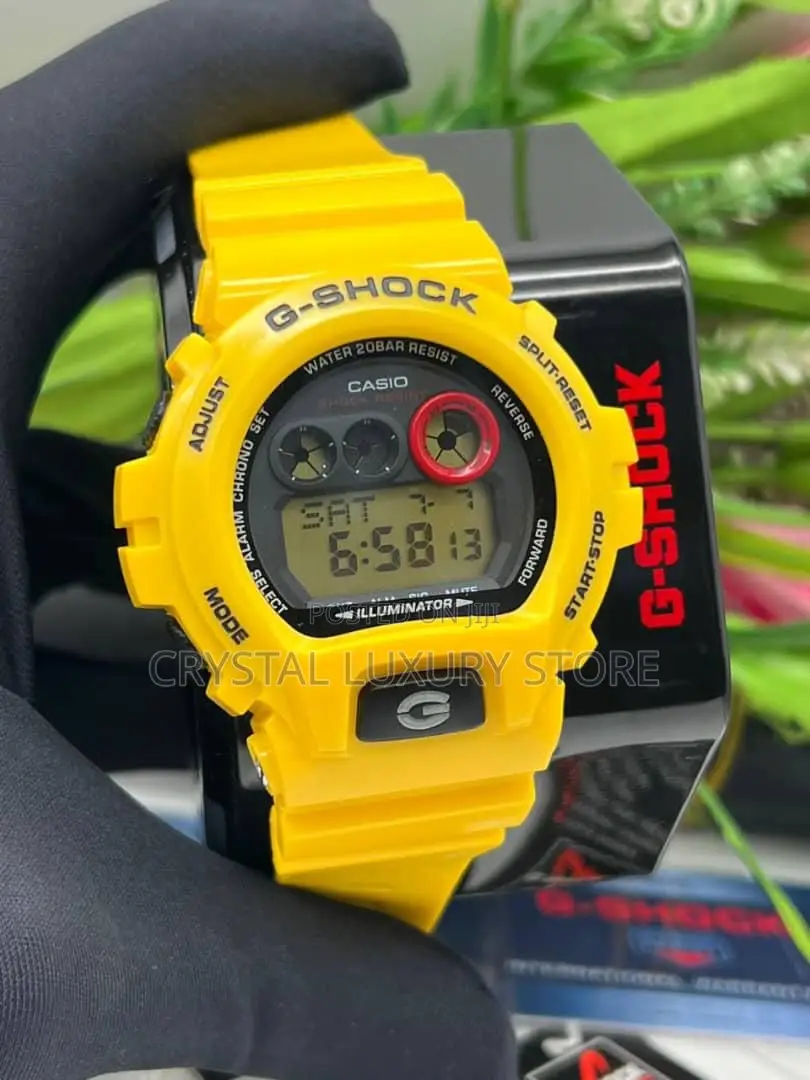 G-Shock Casio Quality Luxury Men Rubber Strap Wristwatch