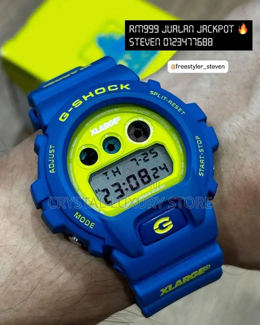 G-Shock Casio Quality Luxury Men Rubber Strap Wristwatch