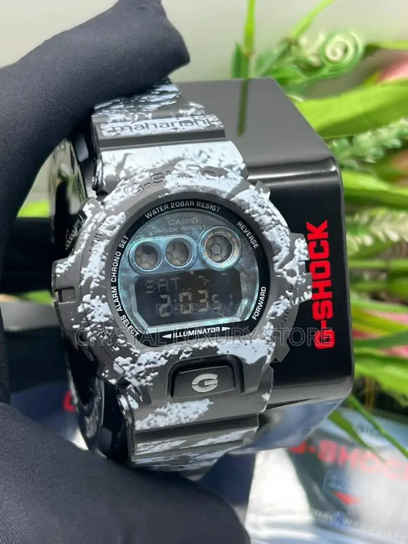 G-Shock Casio Quality Luxury Men Rubber Strap Wristwatch