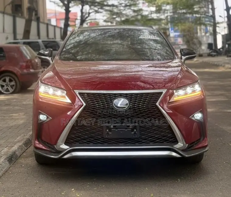 Lexus RX 350 F Sport AWD 2017 Red