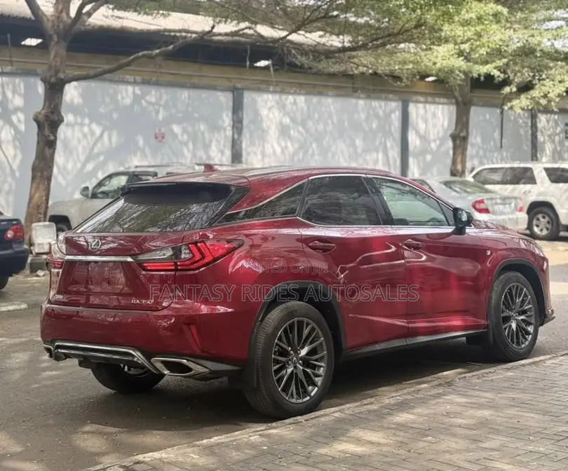 Lexus RX 350 F Sport AWD 2017 Red