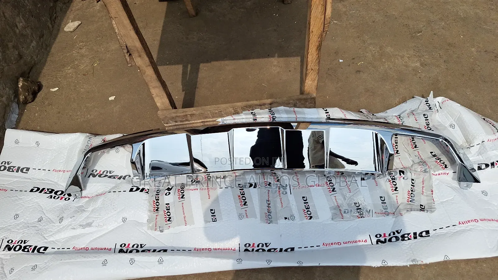 Back Bumper Chrome GLK350