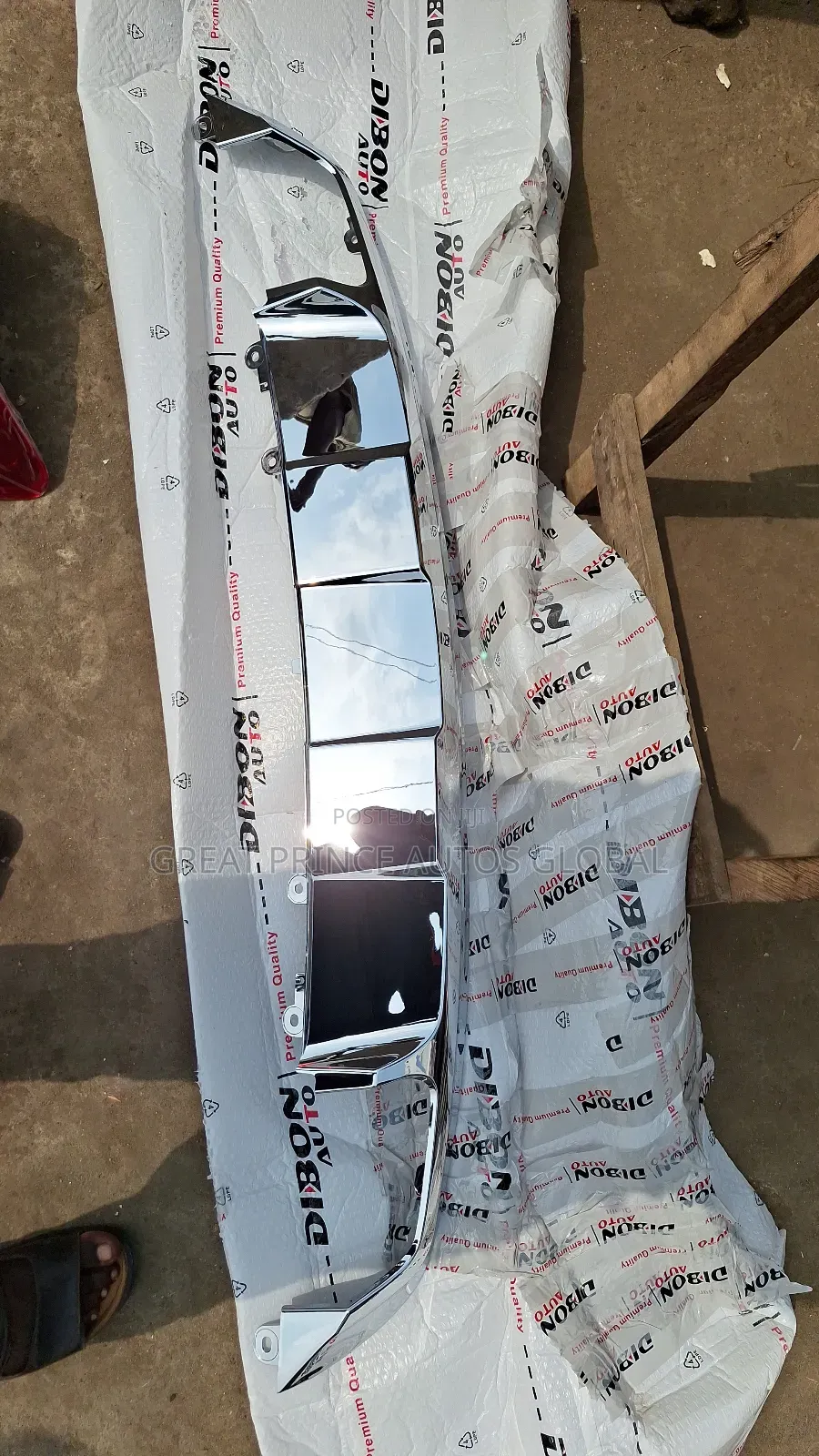 Back Bumper Chrome GLK350