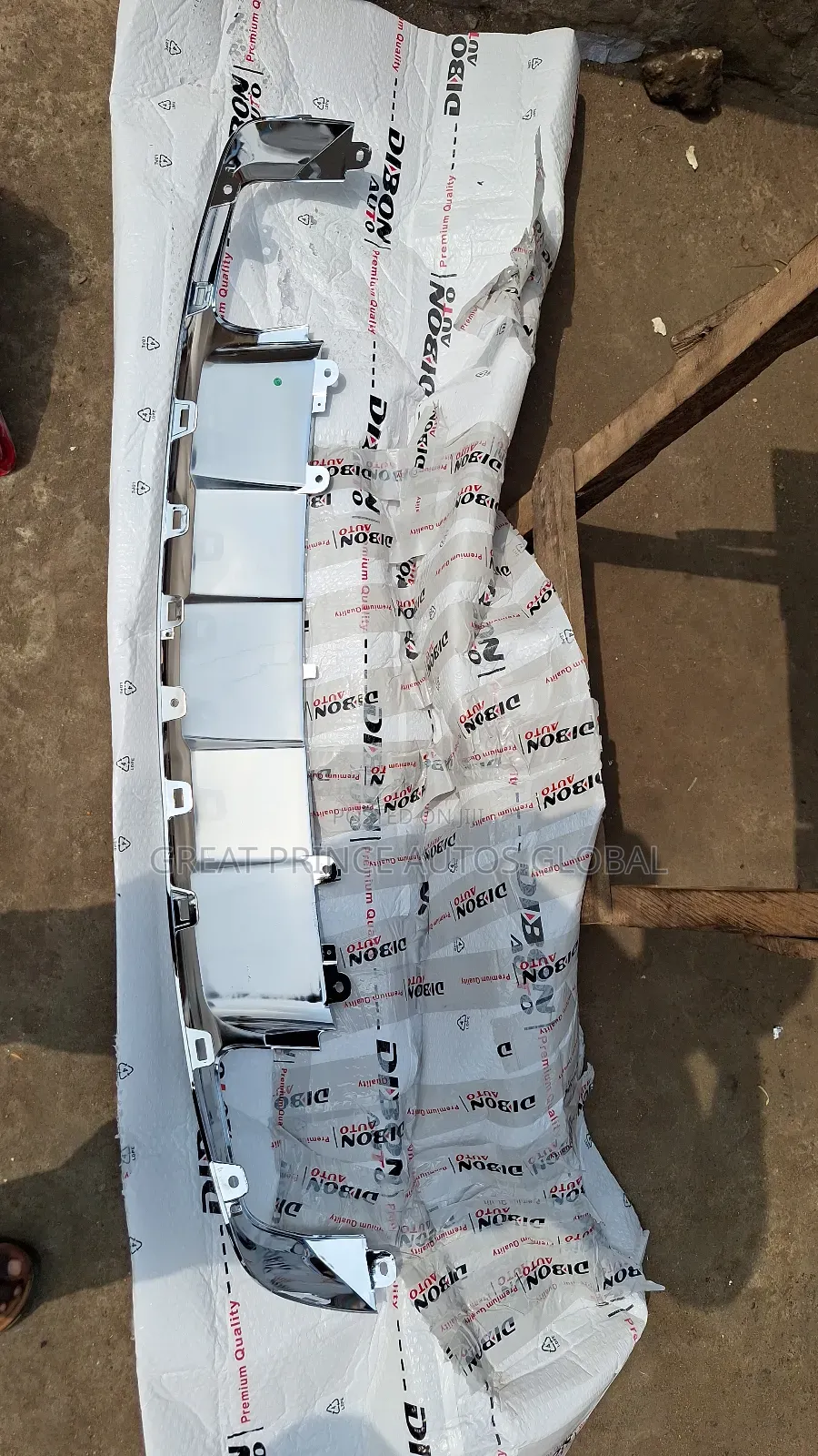 Back Bumper Chrome GLK350