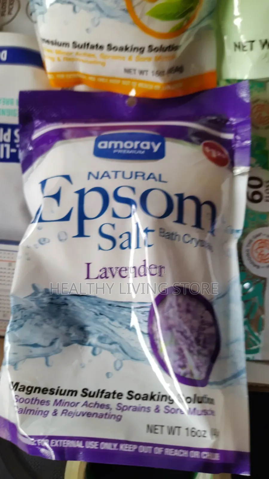 Natural Epsom Salt (454g)