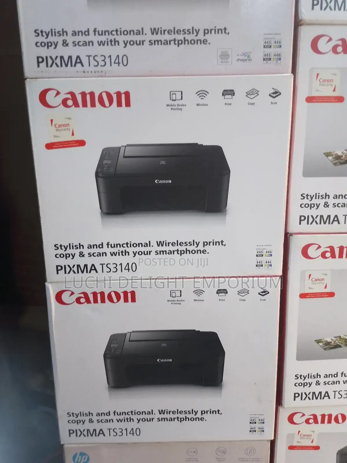 Canon Pixma Ts3140 Wireless Printer - Print, Scan and Copy