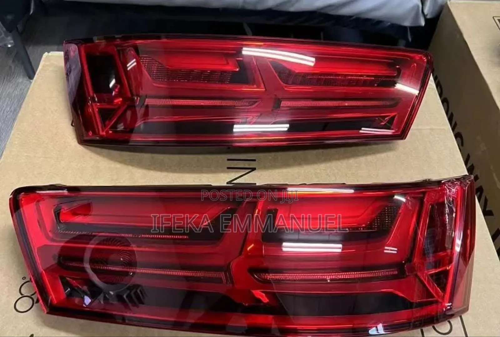 Set Back Lights Audi Q7 2017