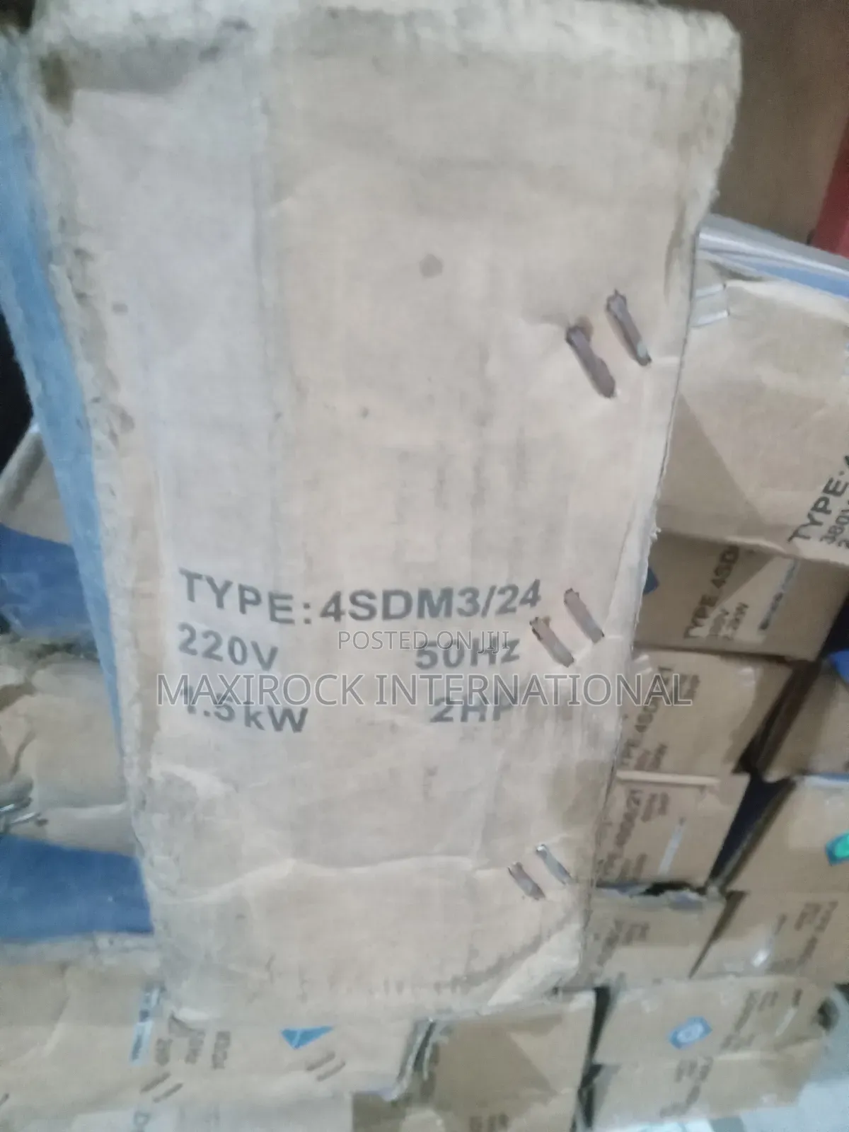 2hp 1.5kw Rock Submersible Electric Water Pump Italian Technology