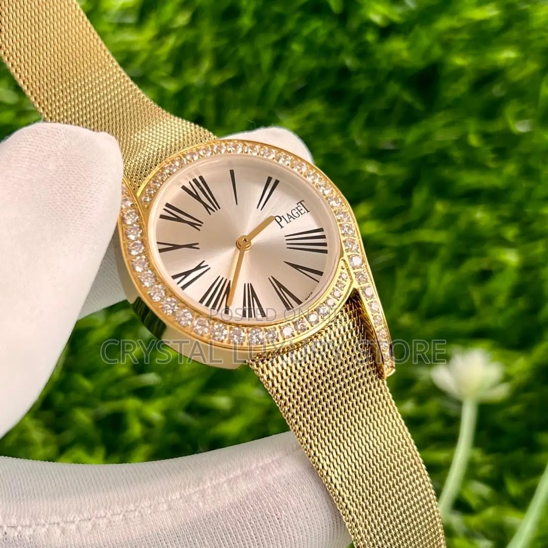 Piaget Quality Luxury Men Chain Strap Wristwatch