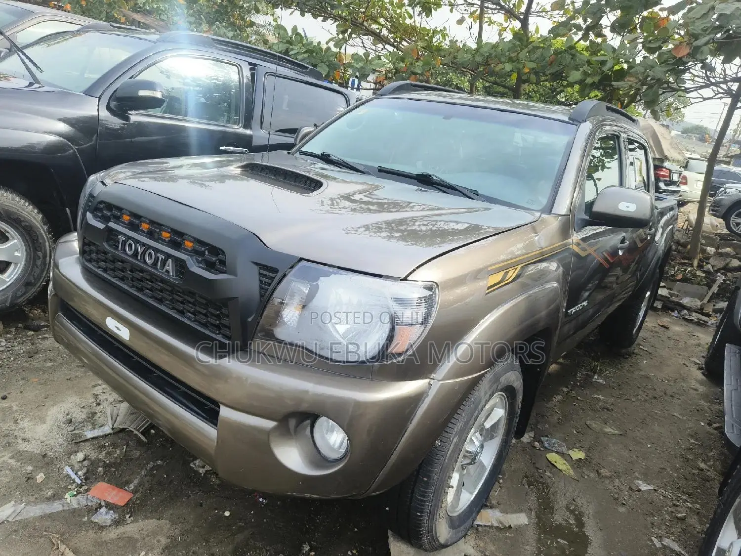 Toyota Tacoma Double Cab V6 2011 Brown